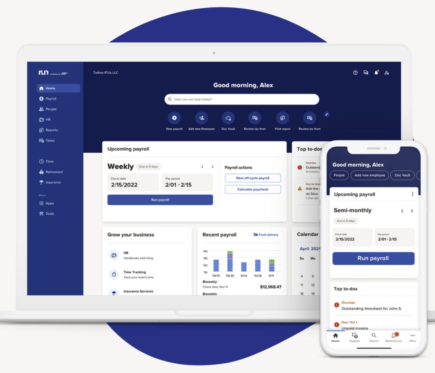 ADP web app